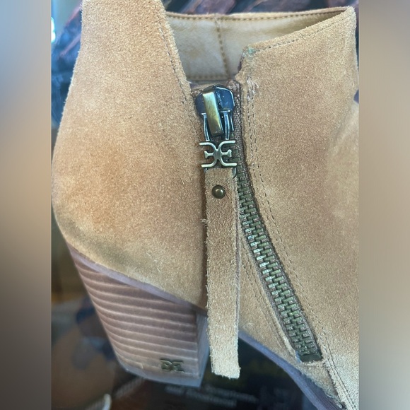 SAM EDELMAN•Tan‎ Suede Leather Boots•Sz 7.5 - Picture 3 of 7